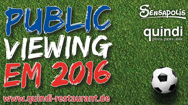 Public Viewing – Der Ball rollt wieder